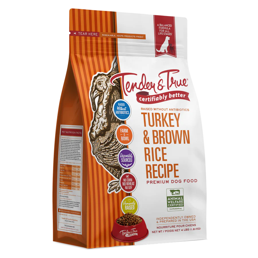 Tender and True Turkey brown rice